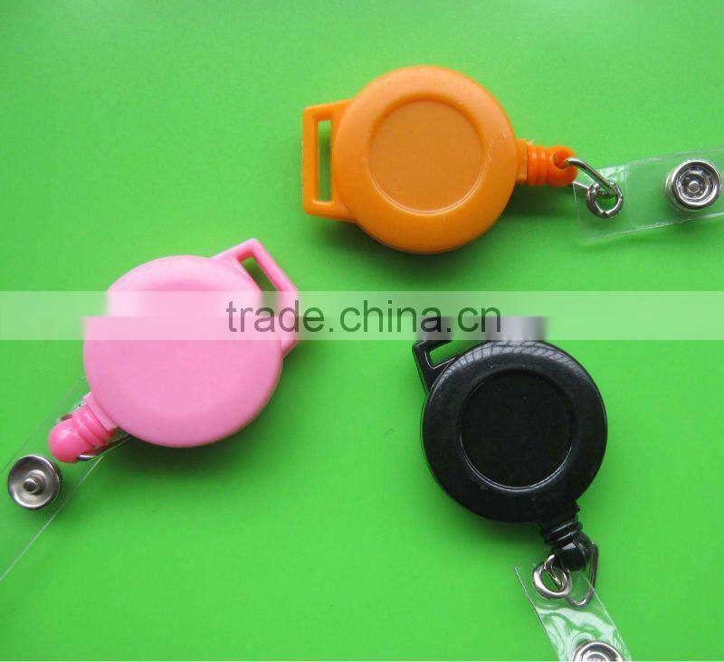 plastic badge holder with cord holder