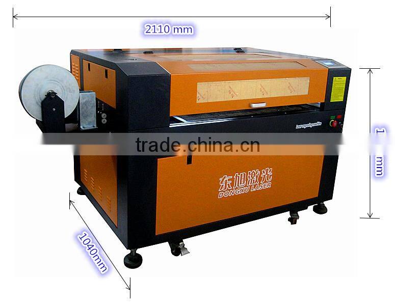 Auto feeding from left to right co2 laser punching machine
