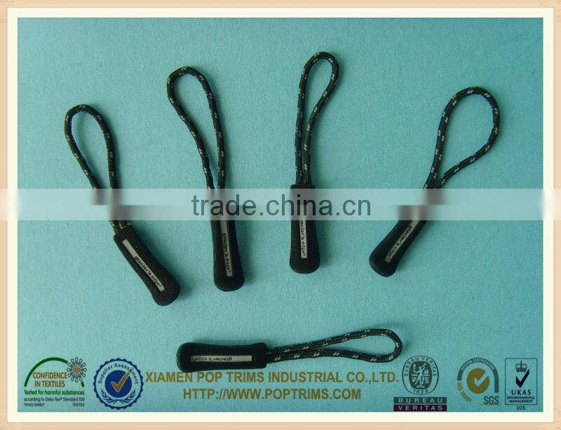 custom soft pvc rubber zipper puller