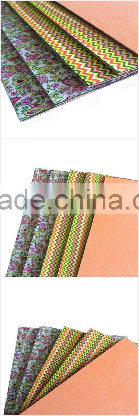 2016 high quality polyurethane laminate fabric and EVA