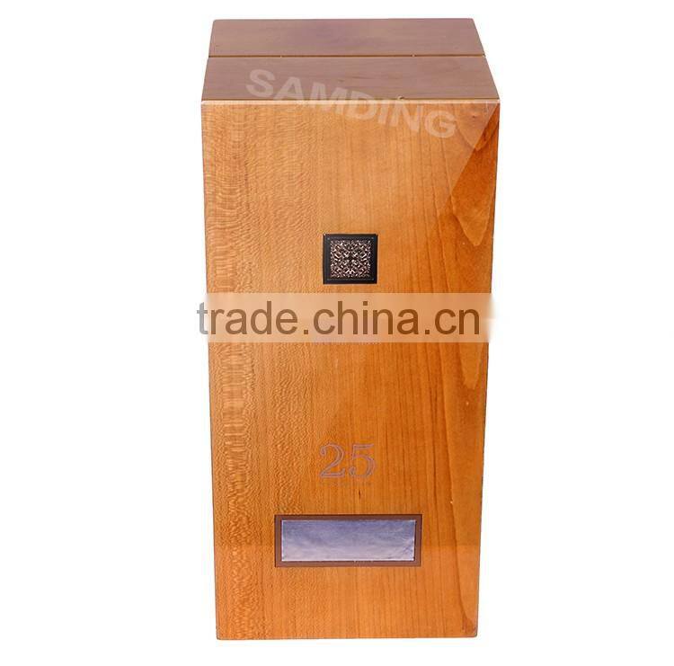 Wholesale custom new product packaging wooden wine boxes for wine sale
