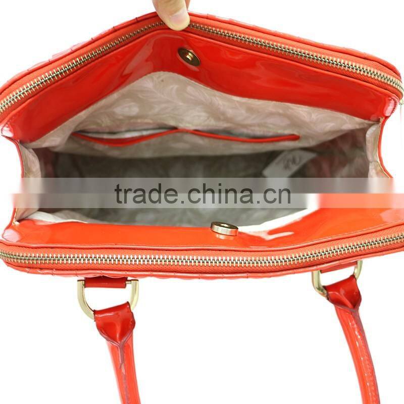 Factory handbag classic women crossbody bag colorful ladies PU leather tote bag