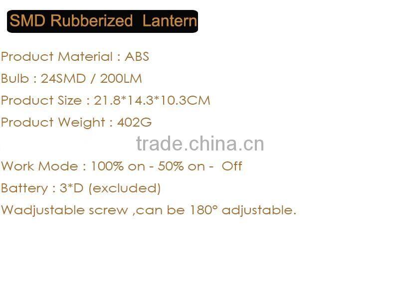 Powered By 3*D Battery 120-200LM Adjustable Working Light