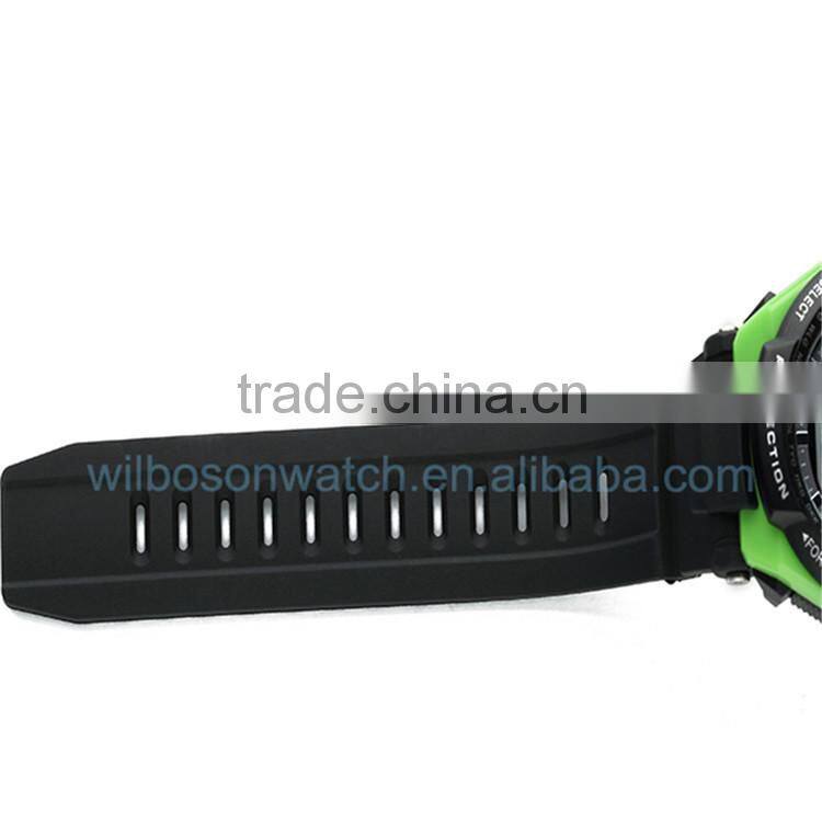 Waterproof sport digital man watch with small order QTY acceptable