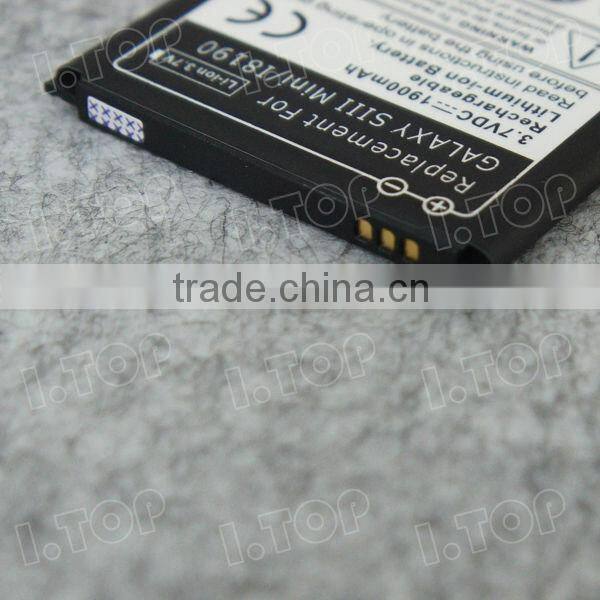 For Samsung Galaxy S3 Mini Battery i8190 Battery 1900mAh Factory Price