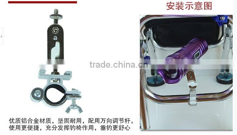 a-ok Yellow blue white led light fishing equipment three color aluminium fishing light