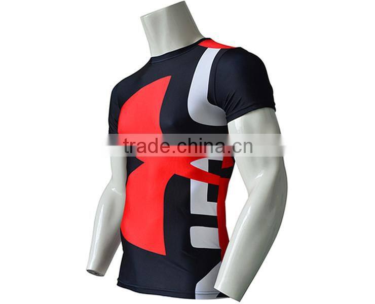 Mens DC Comic Big ande Superhero Compression Shirt Superman Fit Tight Gym Bodybuilding T Shirt