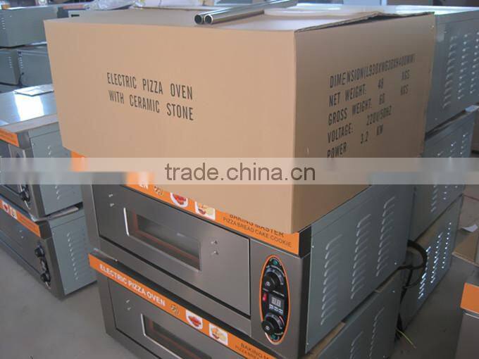 Sinochef 1 Deck 1 Tray Electric Stone Fire Pizza Oven with timer