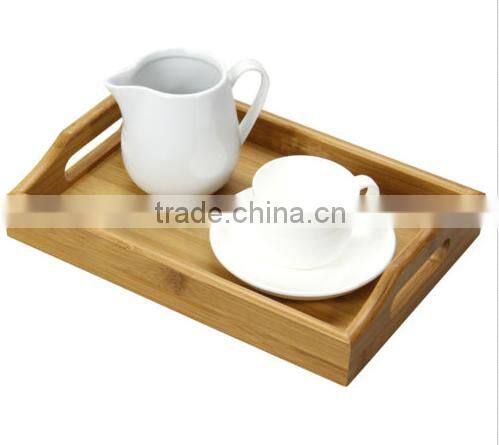 Trade assurance unique Bread storage table decorative wooden tray