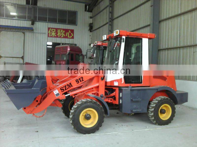 China qingzhou SZM new design front end loader 928 wheel loader with CUMMINS engine 92kw DEUTZ engine joystick quick hitch