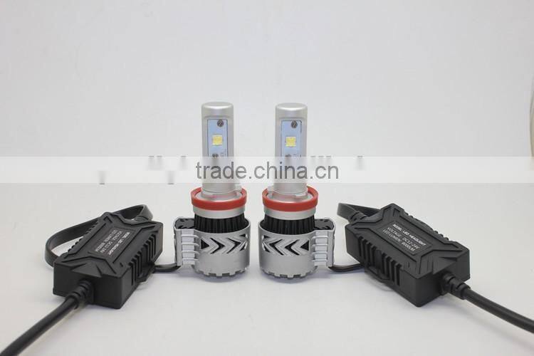 2016 New Products H4 Led Headlight, 8th Generation 6000lm Car Lights H4 Led Headlight
