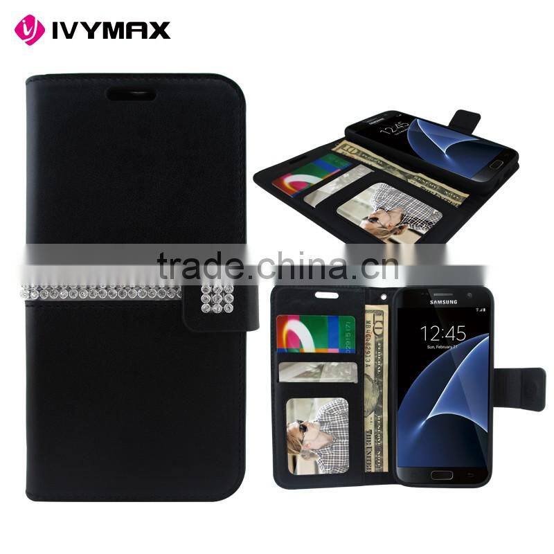 New Products 2016 Cellphone Case PU Leather Cover Case for Samsung Galaxy S7
