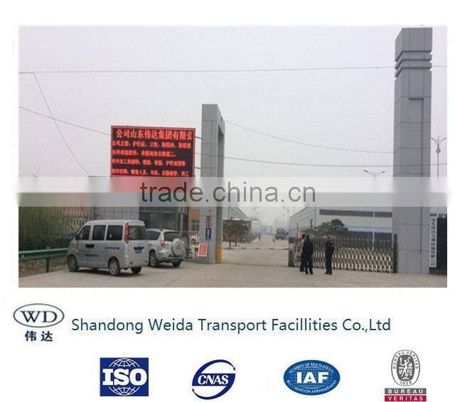 Galvanized Bullnose end Terminal for highway guardrail