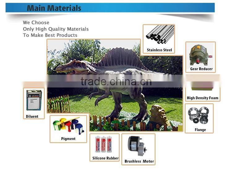 Animatronic dinosaur park dragon statues western dragon for theme park