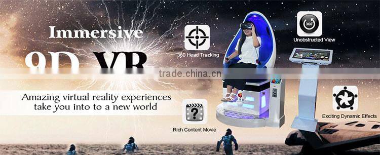 Guangzhou 9d Egg Vr Cinema Simulator Dynamic Cinema with wonderful Vr Game