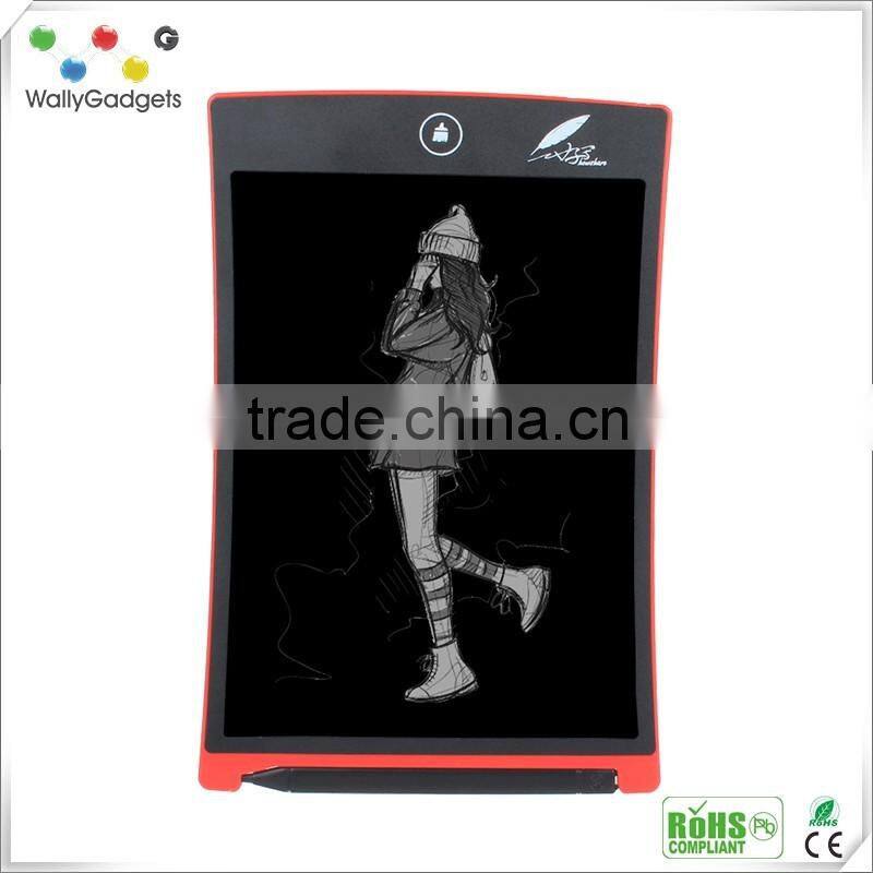 Customized Brand New Super Thin 8.5 inch With Stylus Wring Lcd Tablet Memo Pad For Office