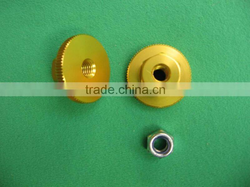 Speedway/Grasstrack Aluminum Rear Wheel Adjuster Nuts