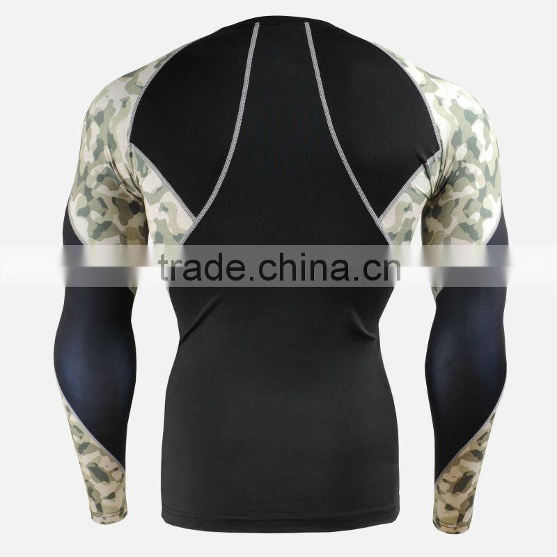 2014 long sleeve compression shirt fashion design compression shirt