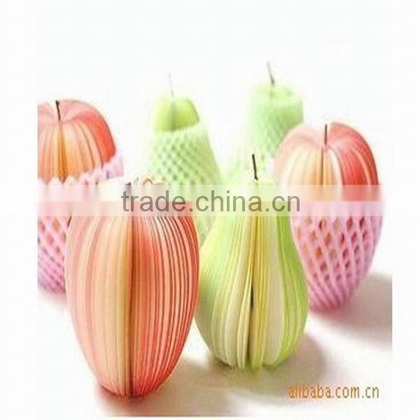 Hot Selling Customized Promotional Fruit Memo Pad