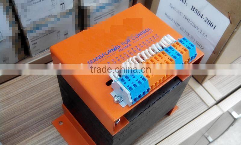 transformer for control brackets
