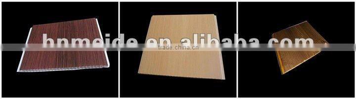 high glossy wood grain wall panel with lamination