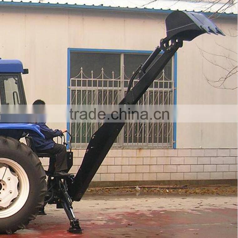 Europe type LW-8 80HP Four wheel Tractor Backhoe with ISO,CE certificate