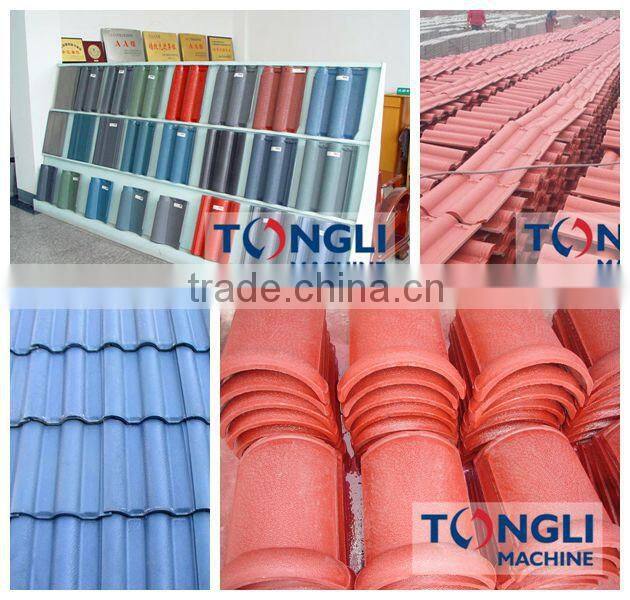 Direct Manufacturer concrete roof tile making machine for housing construction