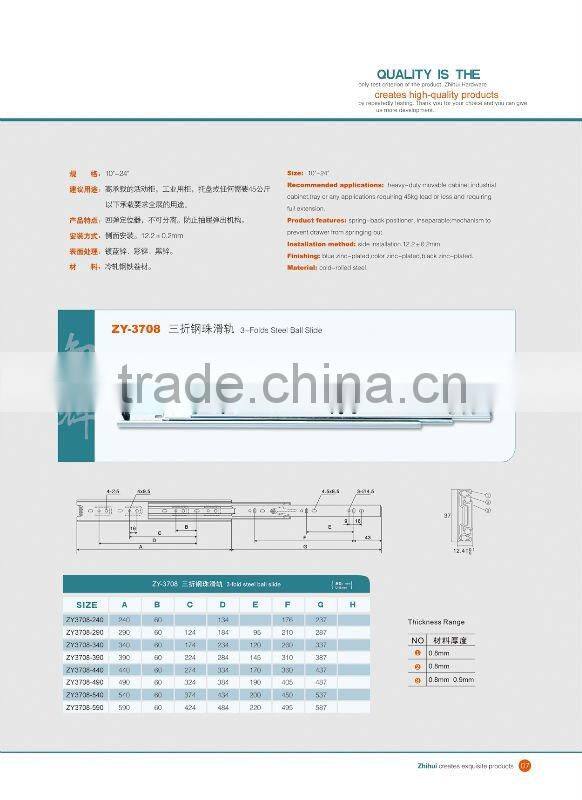 ZY:37MM(0.8*0.8*0.8) Kitchen Telescopic Channel