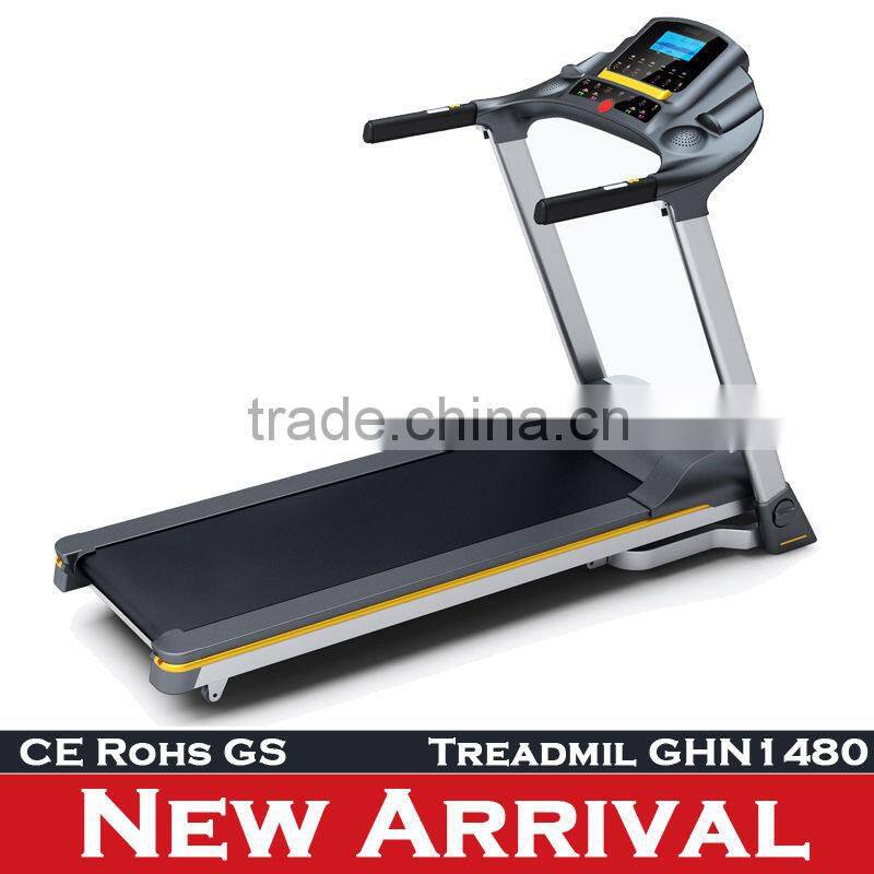 DC 2.5hp 1550x540mm running belt iphone ipad chargable treadmill fitness equipment