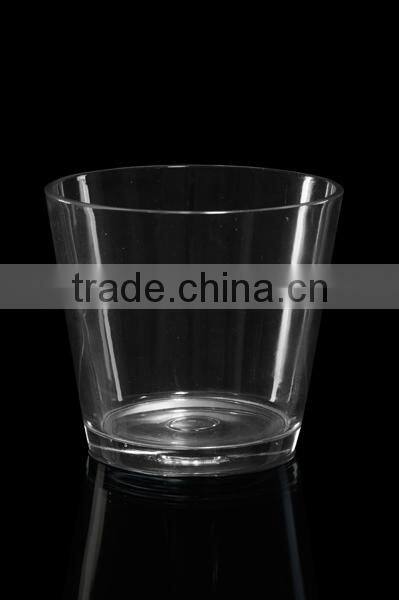 Food Grade Bar Use 2100 ML Glass Ice Bucket For Beer