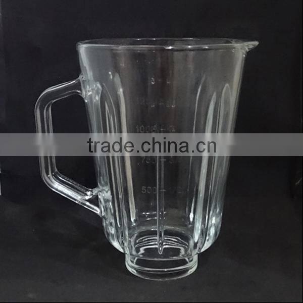 Clear Glass Heat Resistant Teapot Water Pitcher 1.5L