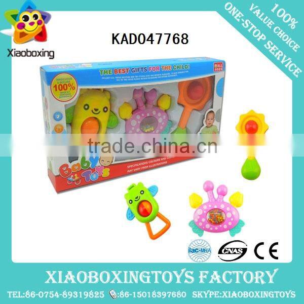 Interesting gift lovely plastic baby bell infant rattle ball toys