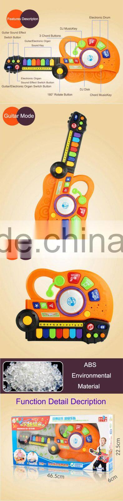 High quality musical toys plastic toy guitar musical toys for babies