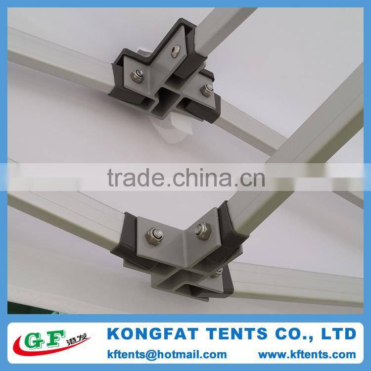 Outdoor 3x3m heavy duty 50mm hexagon aluminum pop up folding gazebo