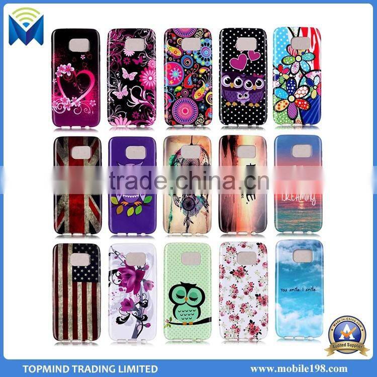 Coloful IMD TPU Skin Case for Samsung Galaxy S7 S7 Edge A3 A5