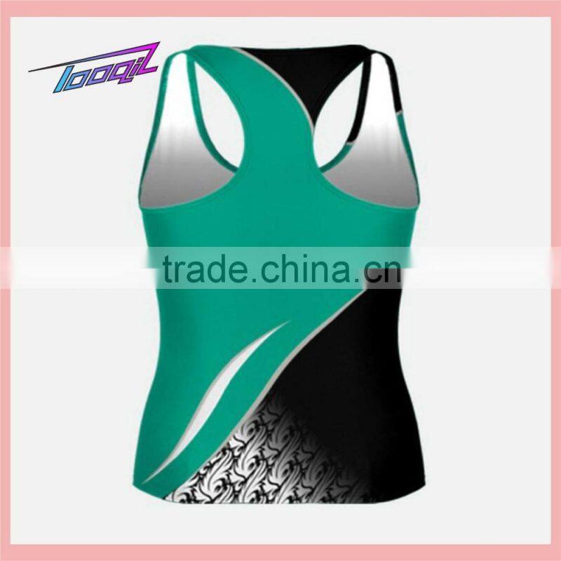 Dongguan wholesale Cheer tank tops OEM