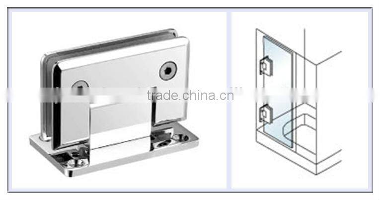 High quality 90degree shower hinges for glass door