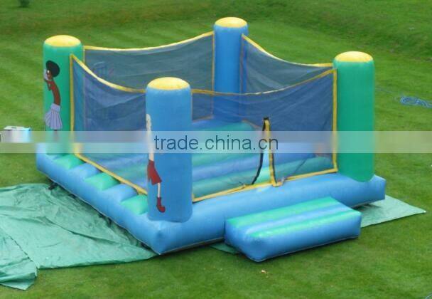 4 sides enclosed cheap inflatable wrestling ring for sale