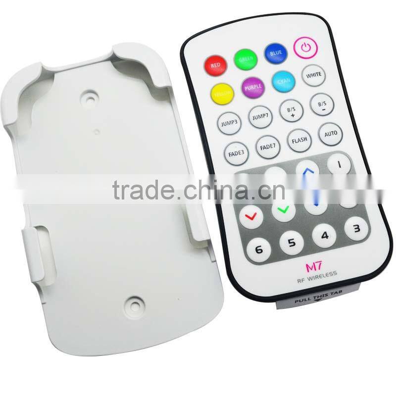Hot sale Mini RGB led strip Controller M7 remote with M3-3A Receiving controller