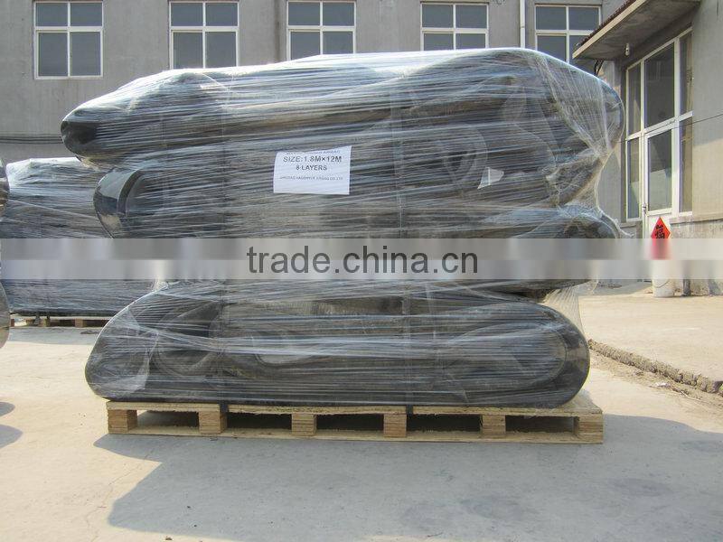 High pressure boat inflatable heavy lifting rubber airbag