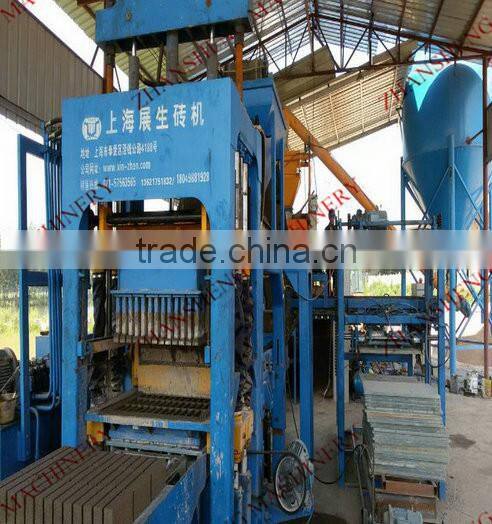 Multifunctional QT 6-15 Stone Brick Machinery With Visualization Screen