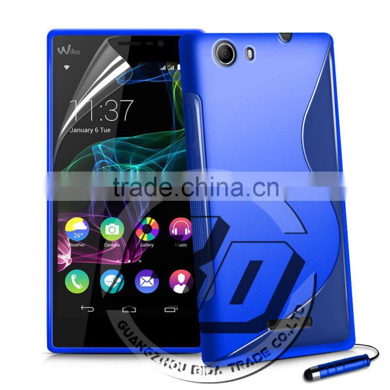 Ultra High Quality S Line soft TPU case for Wiko Ridge Fab 4G TPU case Factory price