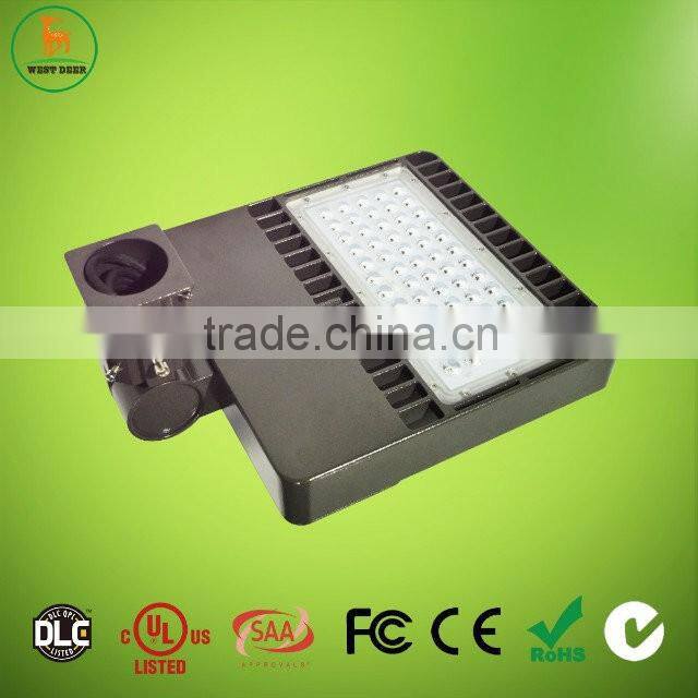 West Deer super brightness led lighting 100w high lumen street light with CE DLC ETL certificate parking lot light