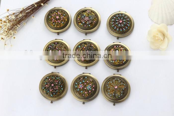 Carved Russian Cosmetic Mirrors