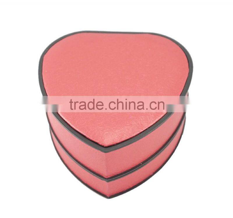 Sweet gift watch case red heart shap watch gift set watches boxes packaged with six colorful changeable bezals