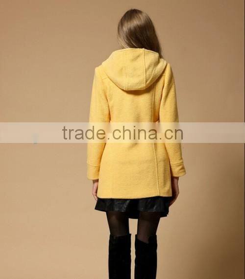 2015 High Quality Double Button New Fashion Coat Custom Long Style Cheaper Ladies Winter Coats Xxl
