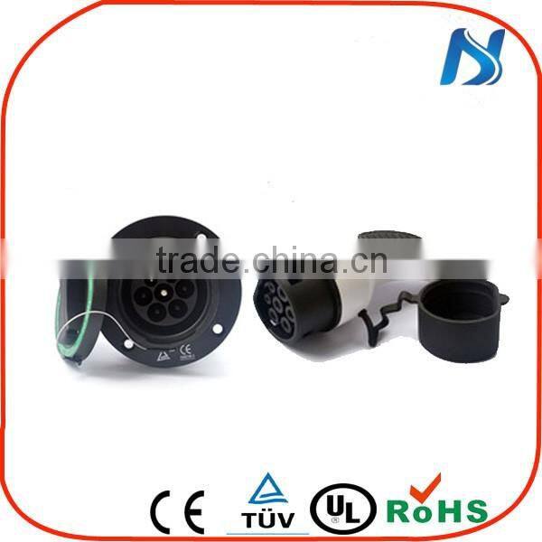 iec 62196 32A ev charging socket with lock for electric vehicles
