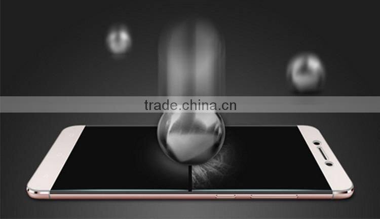 Hardness 9H 2.5D round angle mobile phone screen protector for Letv Le Max2