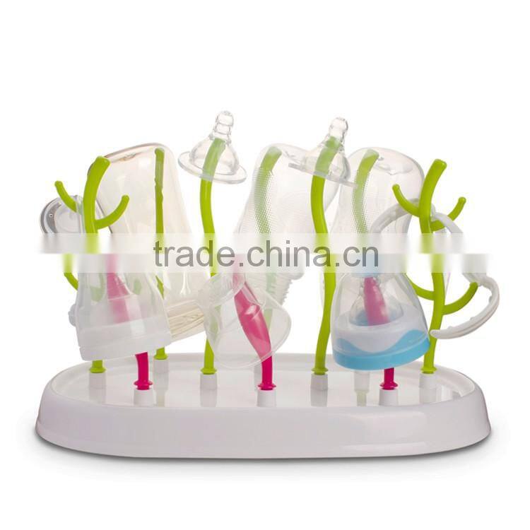 China supplier babies product PP feeding bottle holder bottle drying rack
