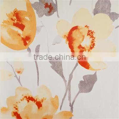 Hot Sale Modern Style Big Flowers Wallpaper for Home